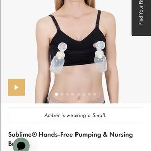 Kindred bravely hands free nursing & pumping bra